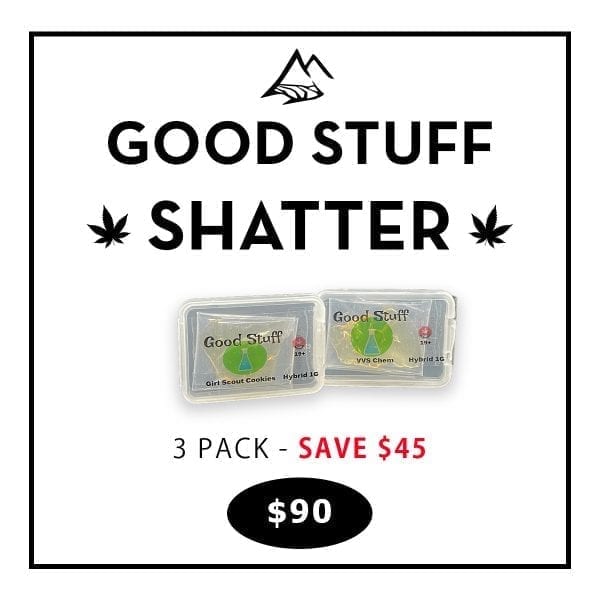 Good Stuff Shatter 3 pack