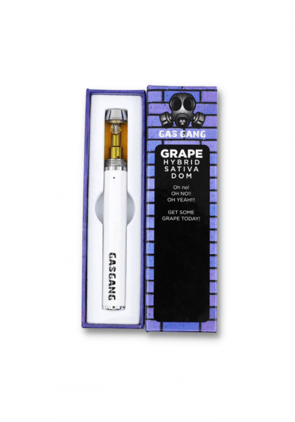 Grape Vape Pens Gas Gang Back