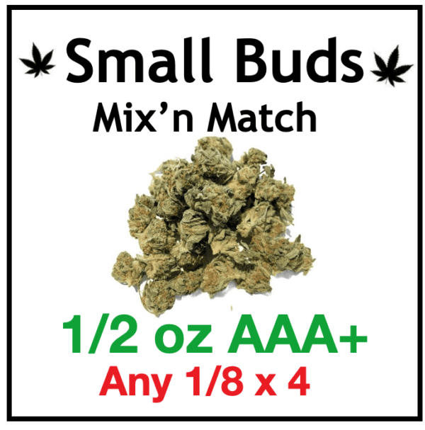 1/2 OZ SMALLS: Any 1/8 x 4