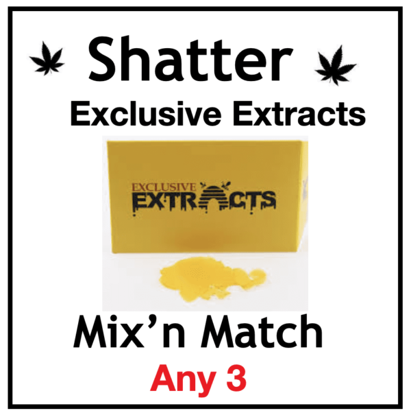 3 Pack Shatter - Mix n' Match