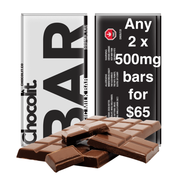 Buy Any Two 500mg Chocolates for $65