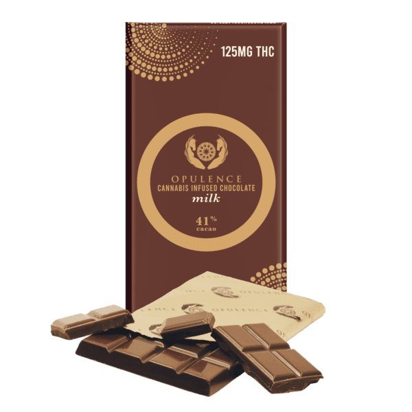 Milk Chocolate Bar - 125mg  - Opulence