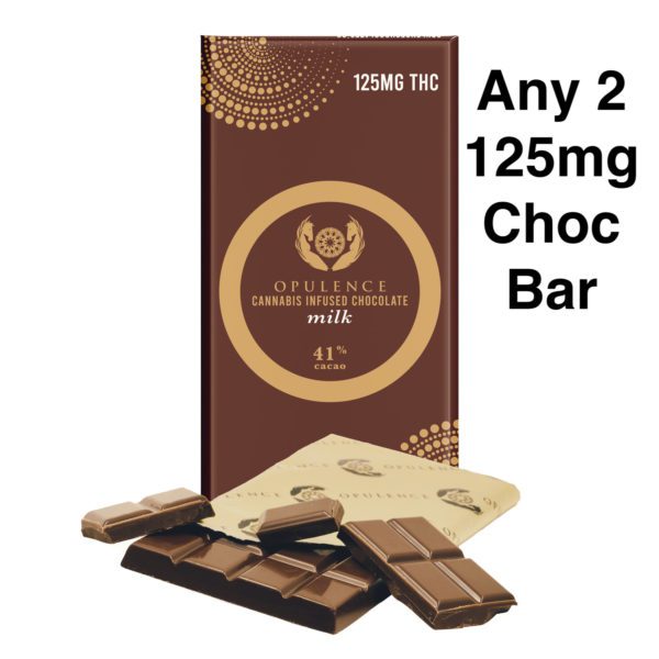 Buy Any Two 125mg Chocolates for $40