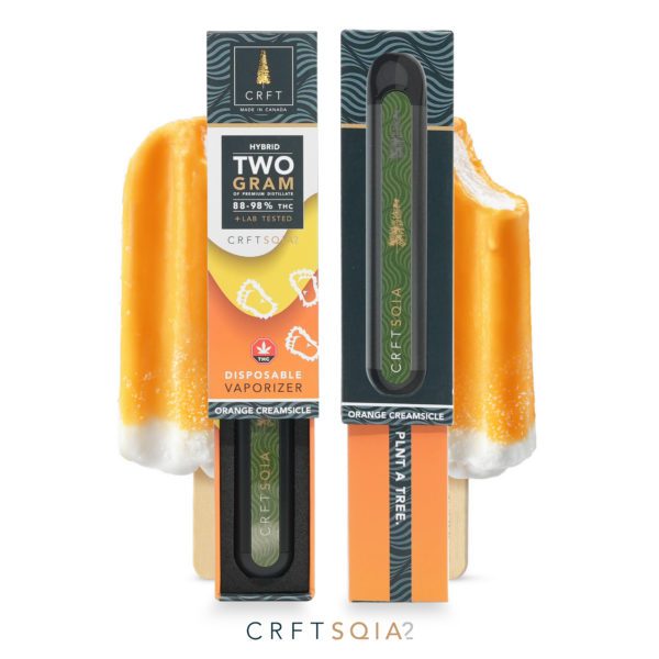 2 Gram CRFT Vape Pen | Hybrid | Orange Creamsicle