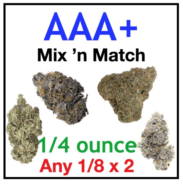 1/4 OZ: Any 1/8 x 2 | AAA+