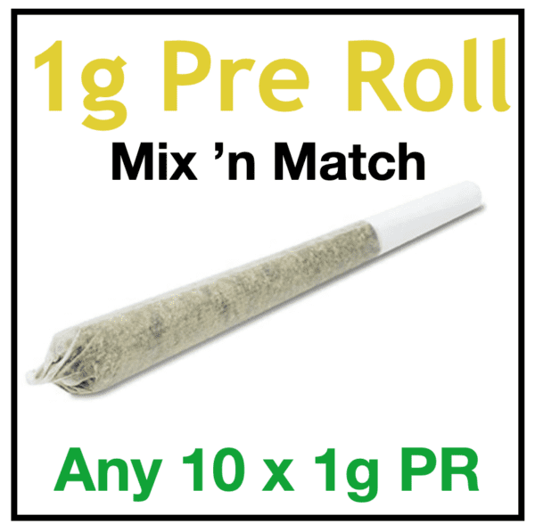 10 x 1g Pre Roll Joints  - Large Party Pack