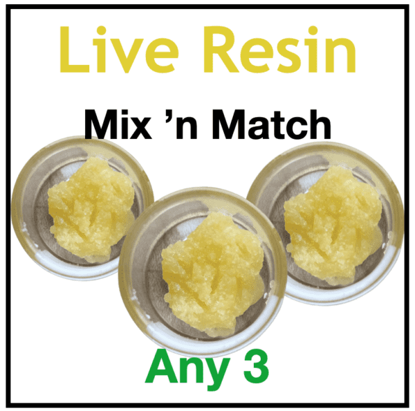 3 Pack Live Resin - Mix n' Match