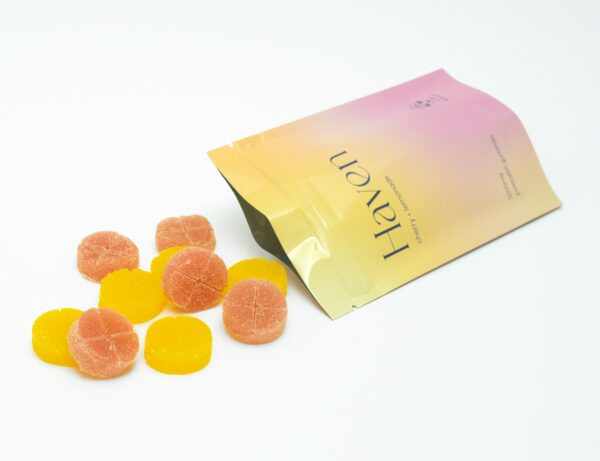 Mushroom Gummies (0.5g/gummy) = 5g/bag -Cherry + Lemonade - Haven