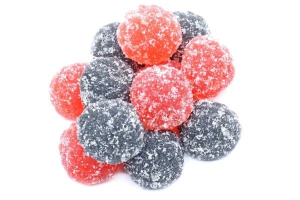 40mg THC Gummies – Berries Sour