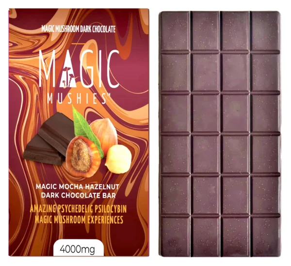 Mocha Hazelnut Dark Chocolate - 4g Magic Mushroom