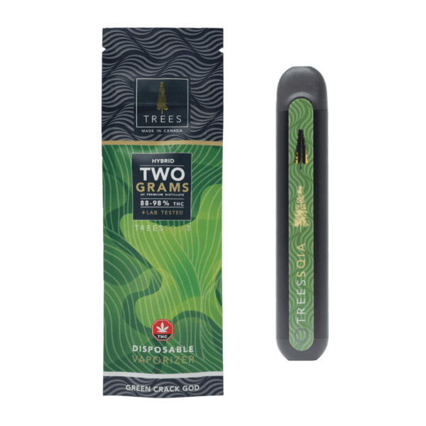 2 Gram Trees - Green Crack God - Indica