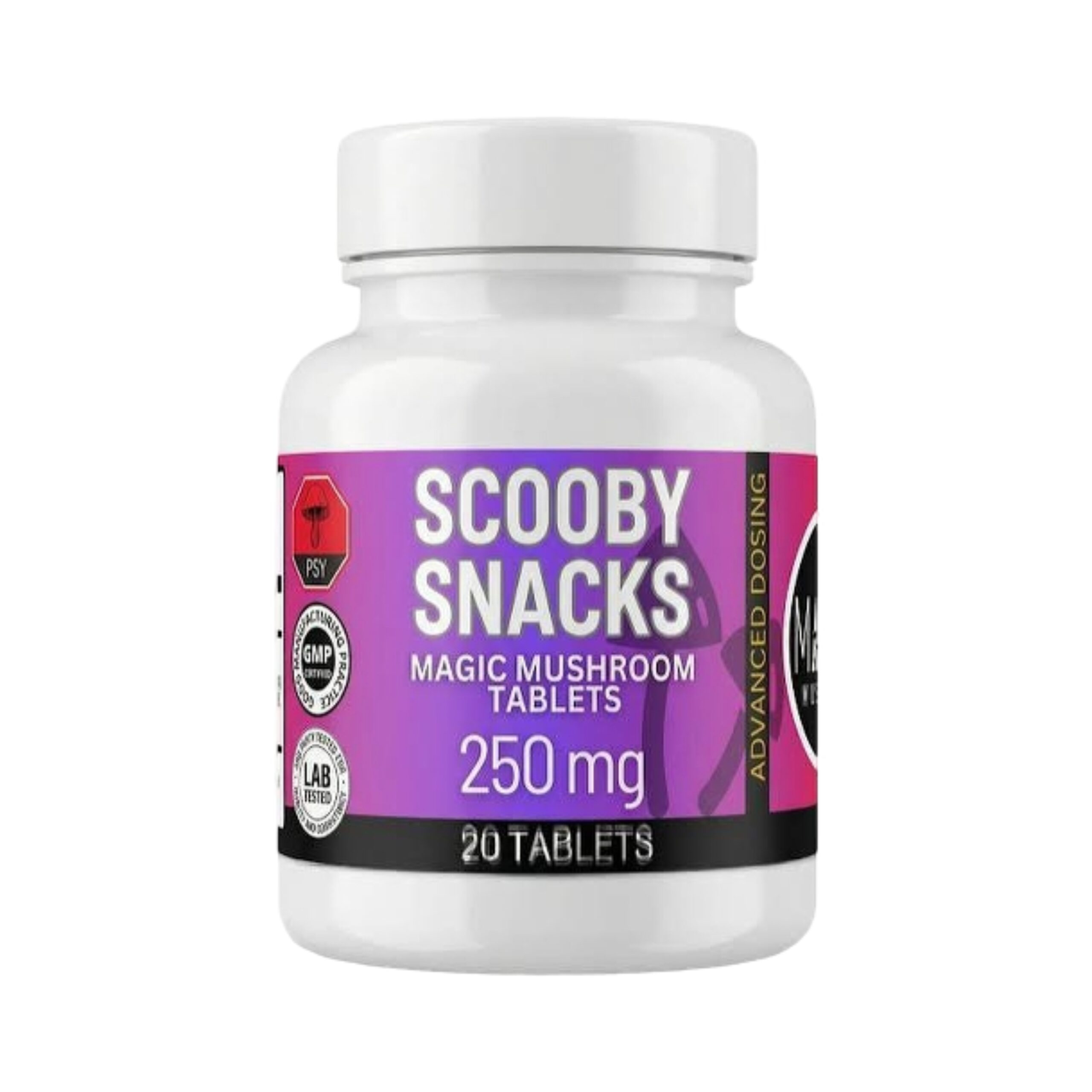 Scooby Snacks – 250mg /Tablet – 5G /Bottle