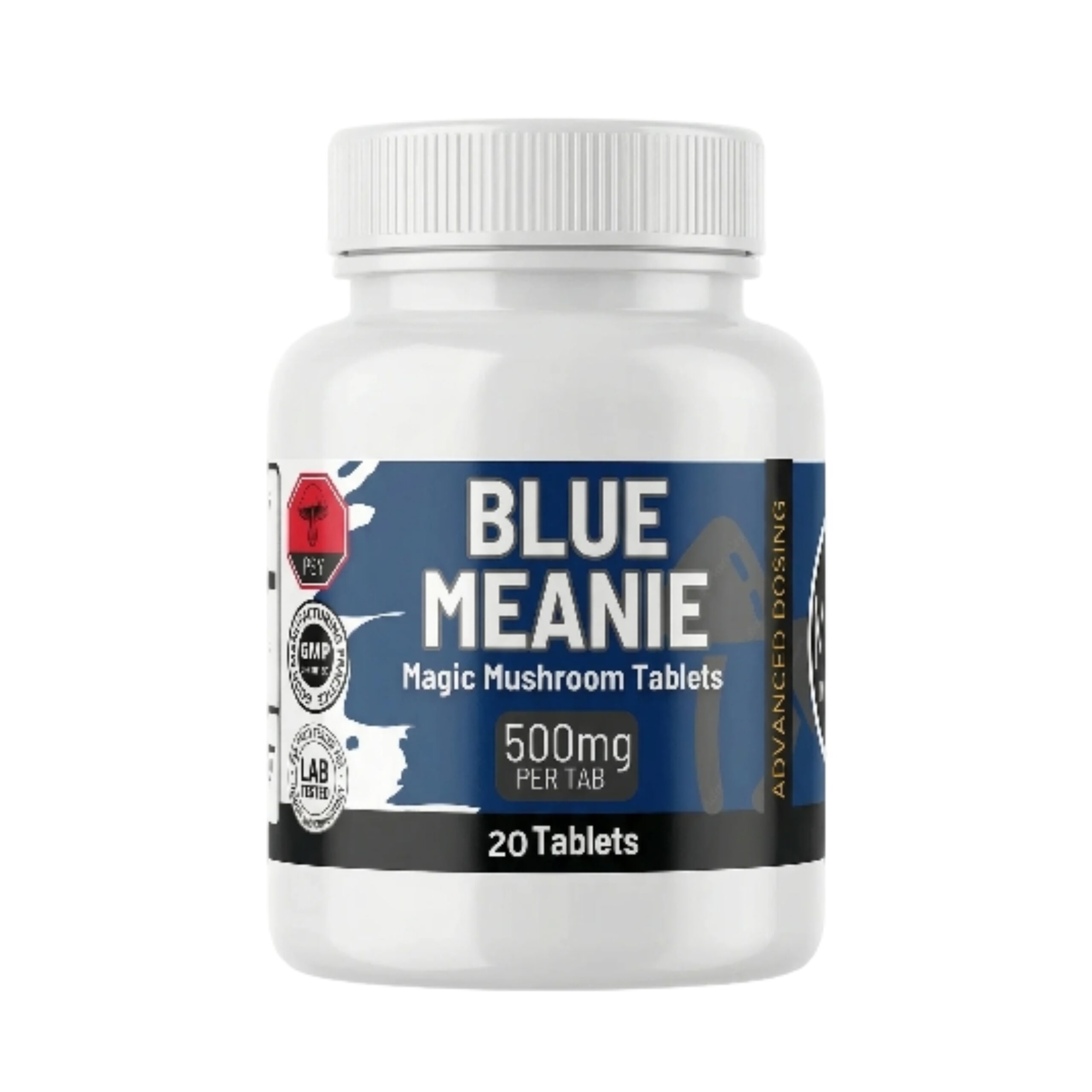 Blue Meanie – 500mg /Tablet – 10G /Bottle
