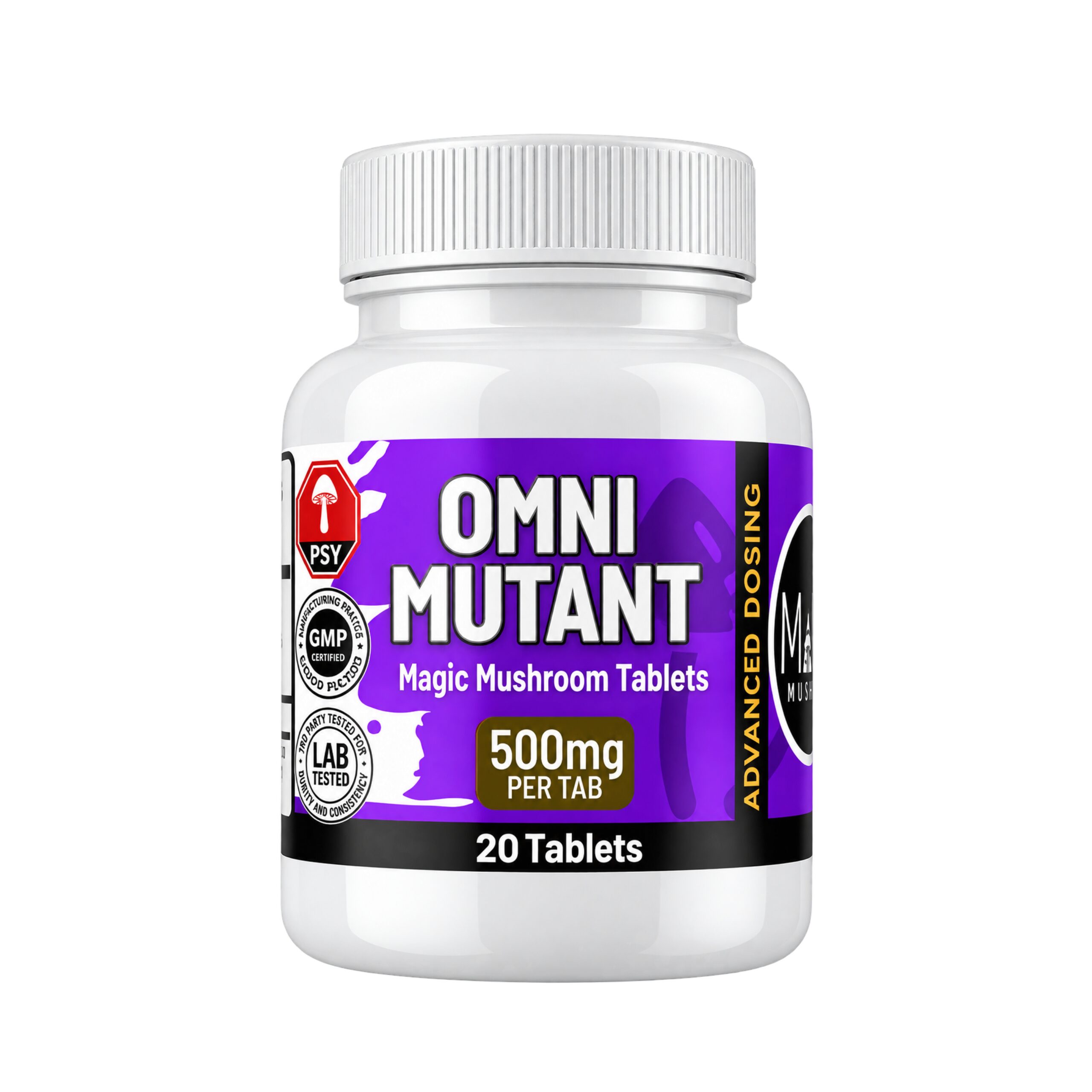 Omni Mutant– 500mg /Tablet – 10G /Bottle - Super Heavy Hitter